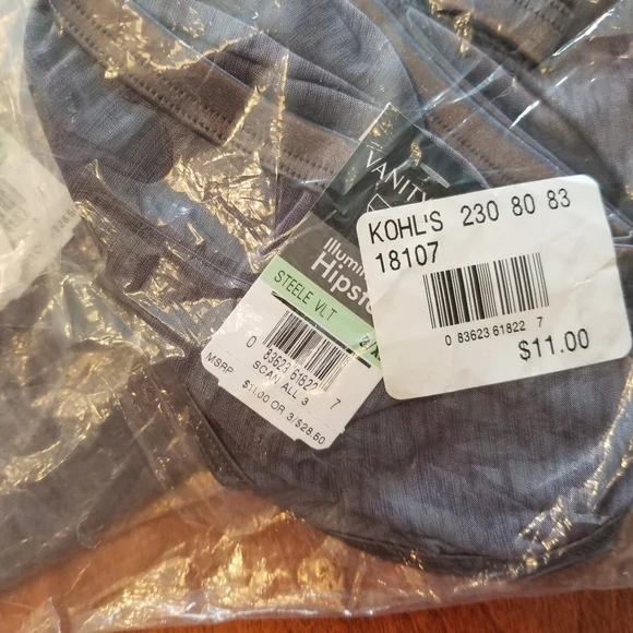 Vanity Fair Steele Violet Briefs - Picture 2 of 2